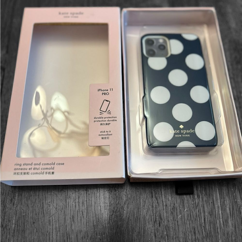 Polka Dot Kate Spade 11 Pro Iphone Case NIB